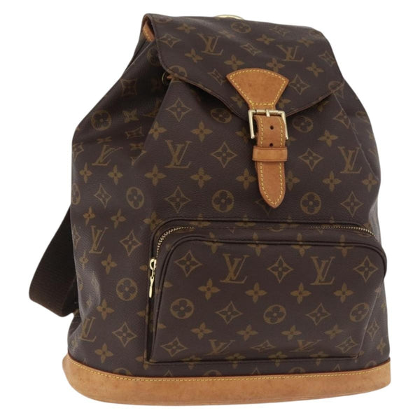 Louis Vuitton Vintage Montsouris Backpack Monogram Canvas GM - image 1