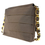 Salvatore Ferragamo Vala Shoulder Bag Canvas - image 4
