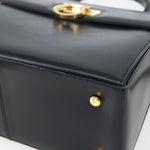 Salvatore Ferragamo Gancini Convertible Top Handle Bag Leather Mini - image 8