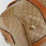 Celine Vintage Macadam Handbag Canvas and Leather - image 10