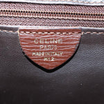 Celine Circle Logo Shoulder Bag Leather - image 6