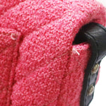 Chanel Easy Reissue Messenger Flap Bag Quilted Tweed Medium - image 9