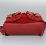 Gucci Vintage Bamboo Backpack Suede and Leather - image 15