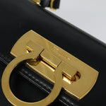 Salvatore Ferragamo Gancini Convertible Top Handle Bag Leather Medium - image 19