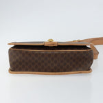 Celine Vintage Macadam Shoulder Bag Canvas and Leather - image 14