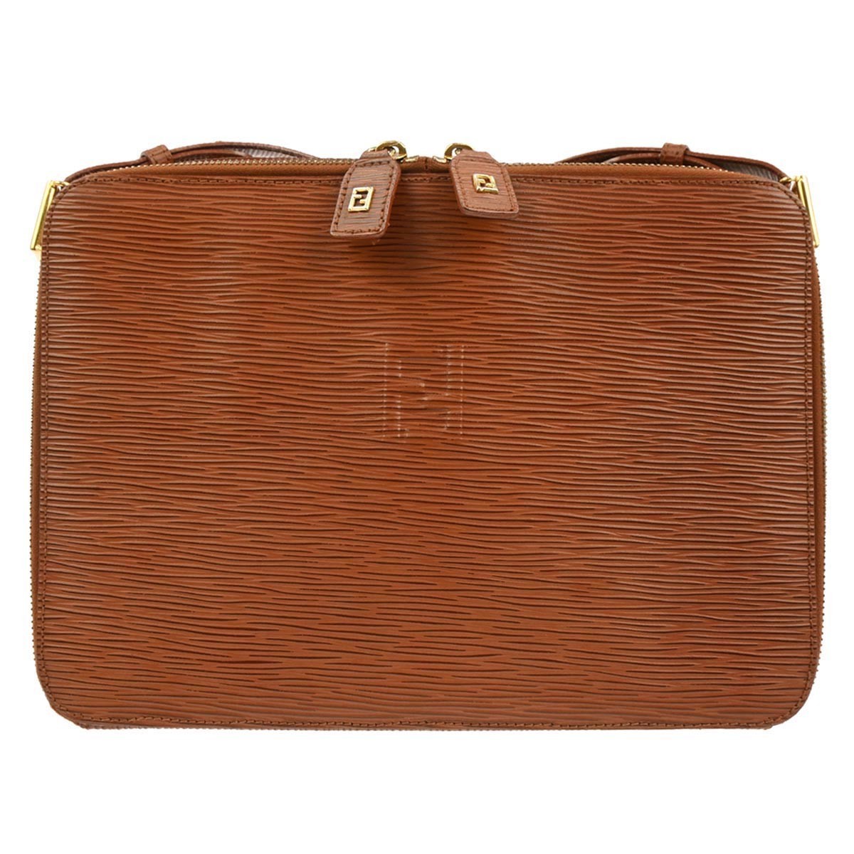 Fendi Vintage Shoulder Bag Leather - image 1