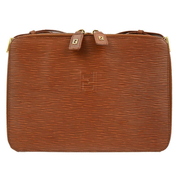 Fendi Vintage Shoulder Bag Leather - image 1