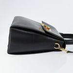 Salvatore Ferragamo Gancini Convertible Top Handle Bag Leather Medium - image 3