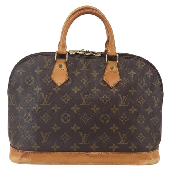 Louis Vuitton Vintage Alma Handbag Monogram Canvas PM