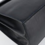Salvatore Ferragamo Gancini Convertible Top Handle Bag Leather Medium - image 9