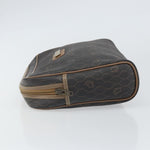 Christian Dior Vintage Honeycomb Zip Pouch Canvas and Leather - image 4