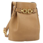Salvatore Ferragamo Gancini Shoulder Bag Leather - image 15
