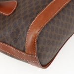 Celine Vintage Macadam Handbag Canvas and Leather - image 11