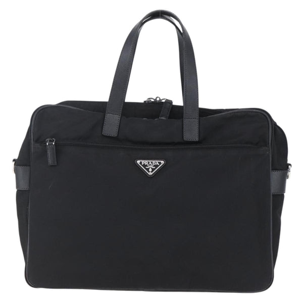 Prada Convertible Front Zip Briefcase Tessuto with Saffiano Leather Large - image 1