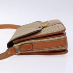 Celine Vintage Macadam Shoulder Bag Canvas and Leather - image 4