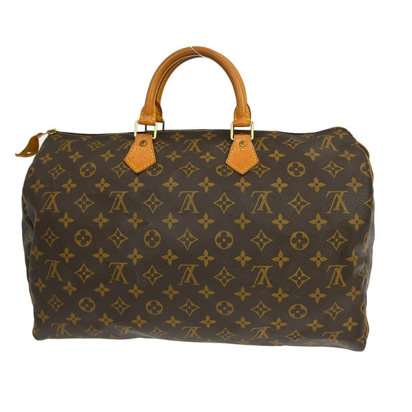 Louis Vuitton Speedy Handbag Monogram Canvas 40