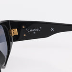 Chanel Logo CC Sunglasses Plastic - image 5