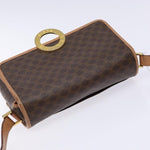 Celine Vintage Macadam Shoulder Bag Canvas Medium - image 15