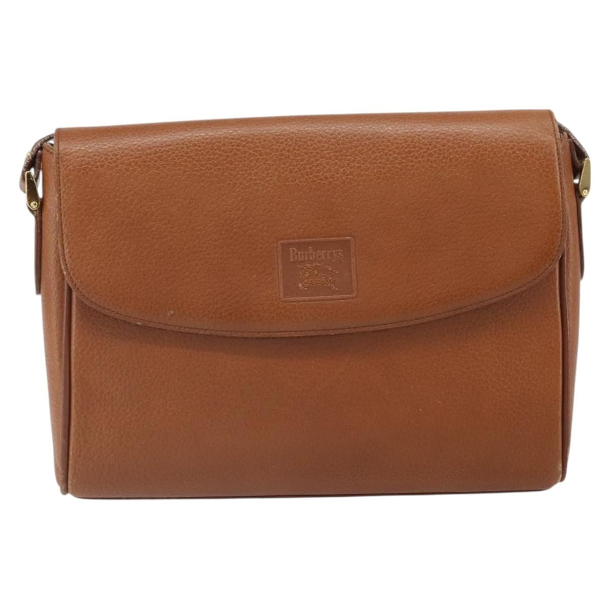 Burberry Vintage Shoulder Bag Leather - image 1