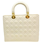 Christian Dior Lady Dior Bag Leather Large - image 2