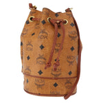MCM Visetos Shoulder bag Canvas and Leather - image 16