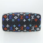 Louis Vuitton Keepall Bandouliere Bag Graffiti Monogram Eclipse Canvas 50 - image 15