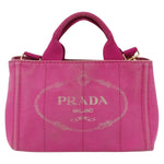Prada Canapa Convertible Tote Canvas Small - image 1