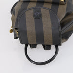 Fendi Pequin Front Pocket Backpack Coated Canvas Small - image 14