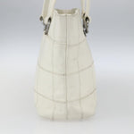 Chanel Square Stitch Tote Quilted Leather Medium - image 3