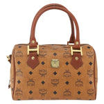MCM Visetos logogramme Handbag Canvas and Leather - image 18