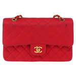 Chanel Timeless - Classic Double Flap Bag Quilted Satin Medium - image 1