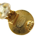 Chanel Vintage CC Round Button Clip-On Earrings Metal - image 5