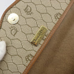 Christian Dior Vintage Honeycomb Shoulder Bag Canvas and Leather - image 6