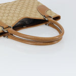 Gucci Vintage Ring Tote GG Canvas with Leather Medium - image 7