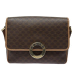 Celine Circle Logo Shoulder Bag Canvas - image 1