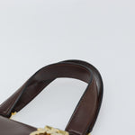 Salvatore Ferragamo Gancini handbag Leather - image 16