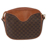 Celine Vintage Macadam Shoulder Bag Canvas and Leather - image 2