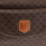 Celine Vintage Macadam Handbag Canvas and Leather - image 13