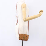 MCM Visetos Shoulder bag Canvas and Leather - image 13