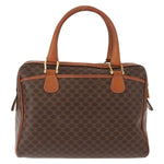 Celine Vintage Macadam Handbag Canvas and Leather - image 2