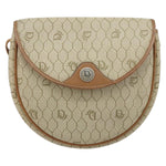 Christian Dior Vintage Honeycomb Shoulder Bag Canvas and Leather - image 1