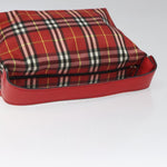 Burberry Nova Check Handbag Leather and Nylon - image 15