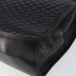 Bally Vintage Flap Handbag Quilted Leather - image 11
