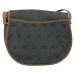 Christian Dior Vintage Honeycomb Flap Crossbody Bag Canvas and Leather - image 2