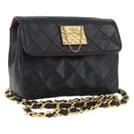 Chanel Vintage Square CC Flap Bag Quilted Lambskin Medium - image 1