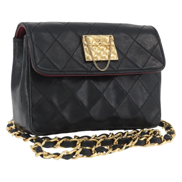 Chanel Vintage Square CC Flap Bag Quilted Lambskin Medium - image 1