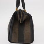 Fendi Vintage Pequin Convertible Boston Bag Coated Canvas Small - image 3
