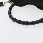 Gucci Vintage Bamboo Handle Bag Nylon - image 14