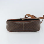 Celine Vintage Macadam Shoulder Bag Canvas and Leather - image 13