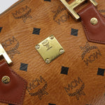 MCM Visetos logogramme Handbag Canvas and Leather - image 17